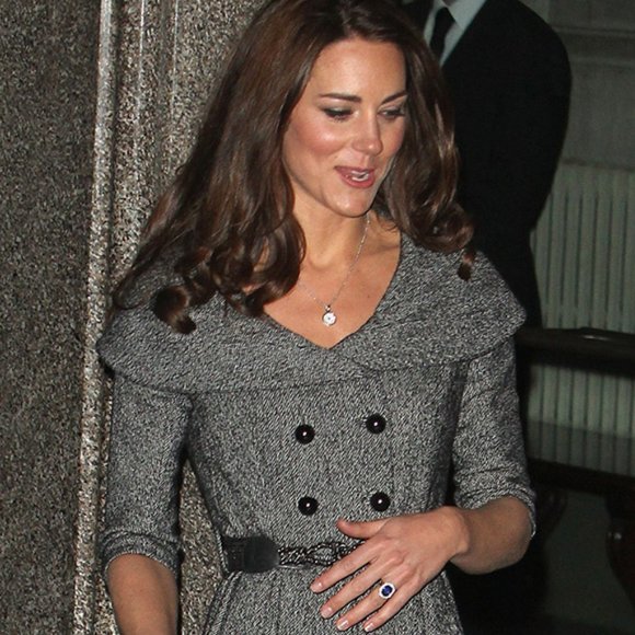 Jesire Black White Tweed Coat Dress ASO Kate Middleton - Picture 4 of 11